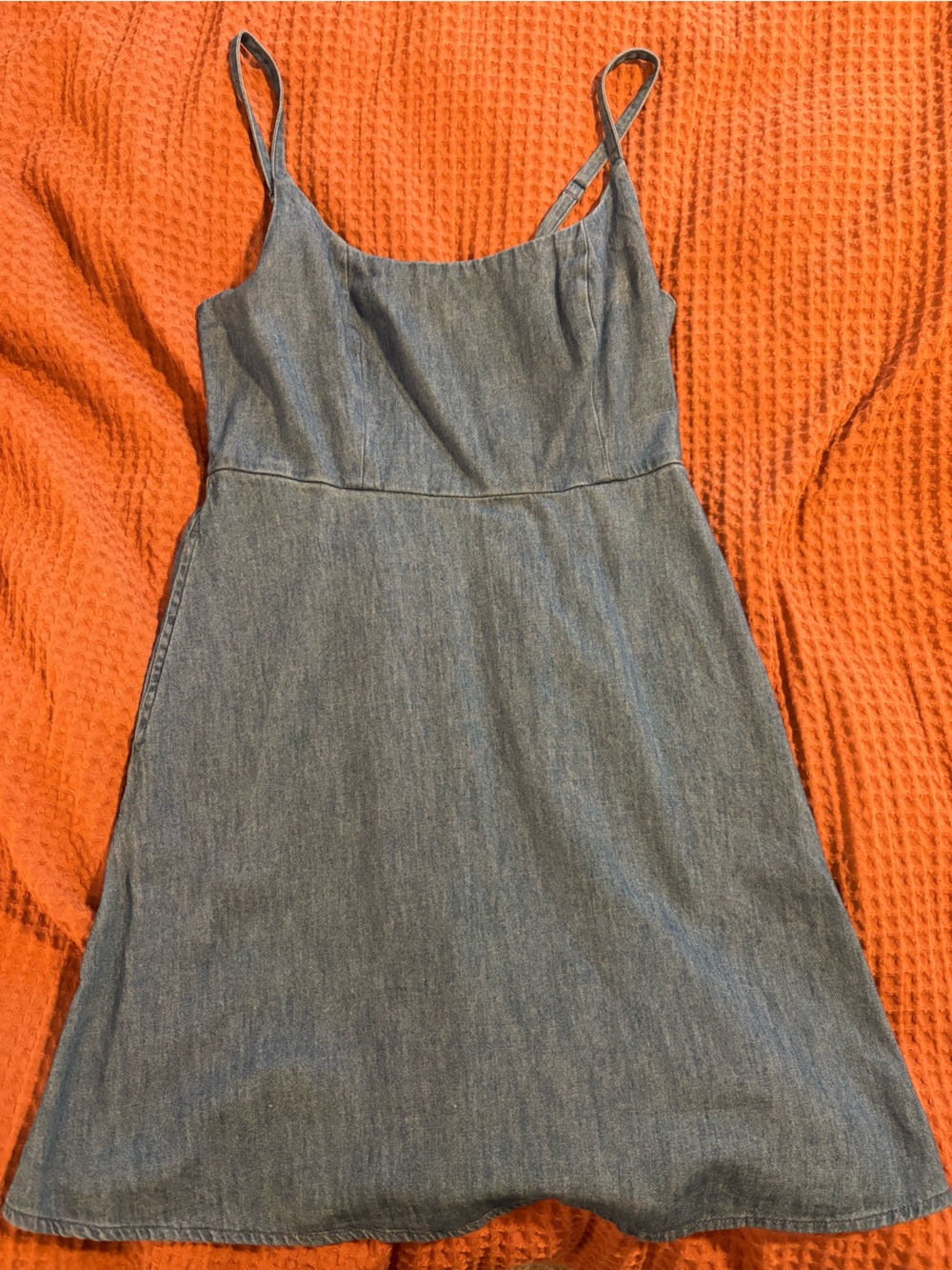 Old Navy Denim Slip Dress - Medium Blue